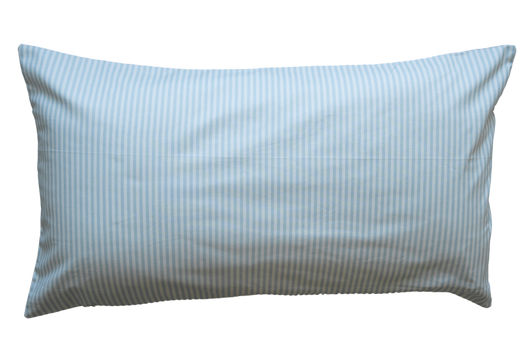 Blue Stripe Oversized Pillow Cover